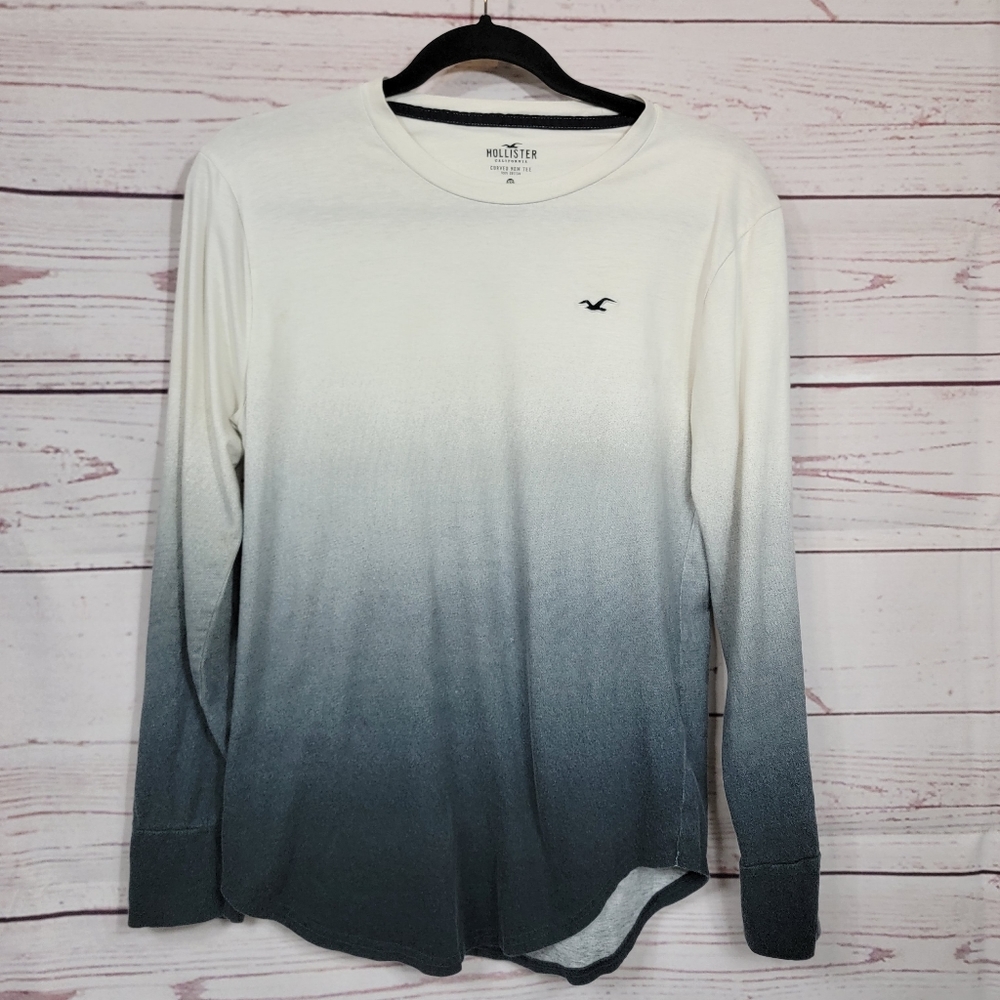 Hollister long sleeve Ombre Top XS